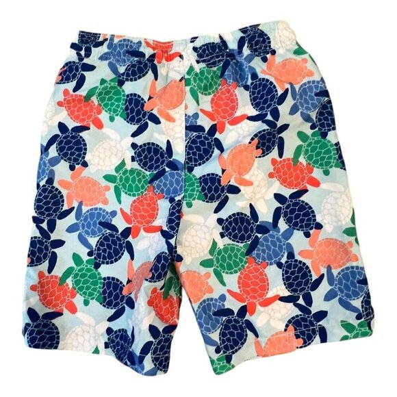 The Children's Place Boys Swim Trunks Turtle Print Size 5 New - Picture 2 of 3